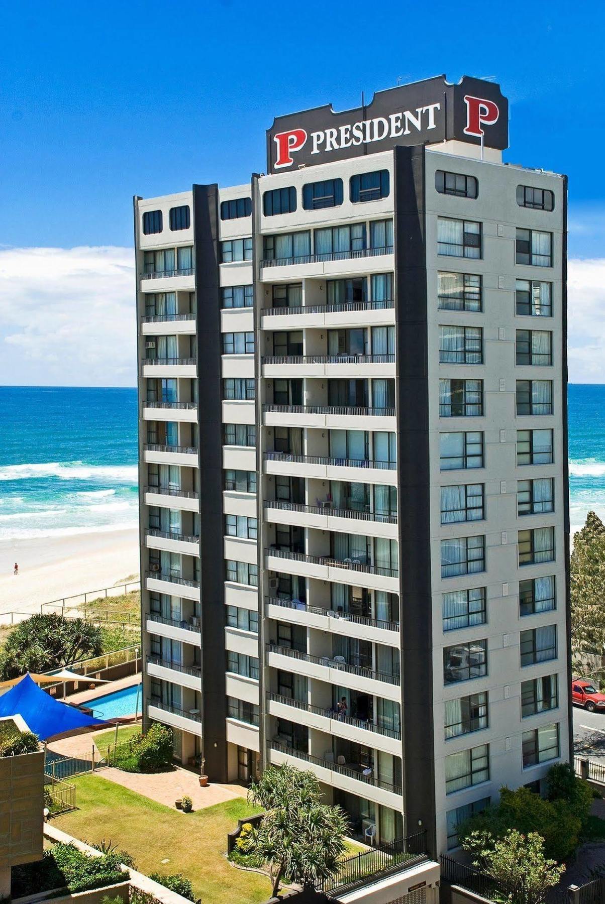 President Holiday Apartments - Absolute Beachfront Голд-Кост Экстерьер фото